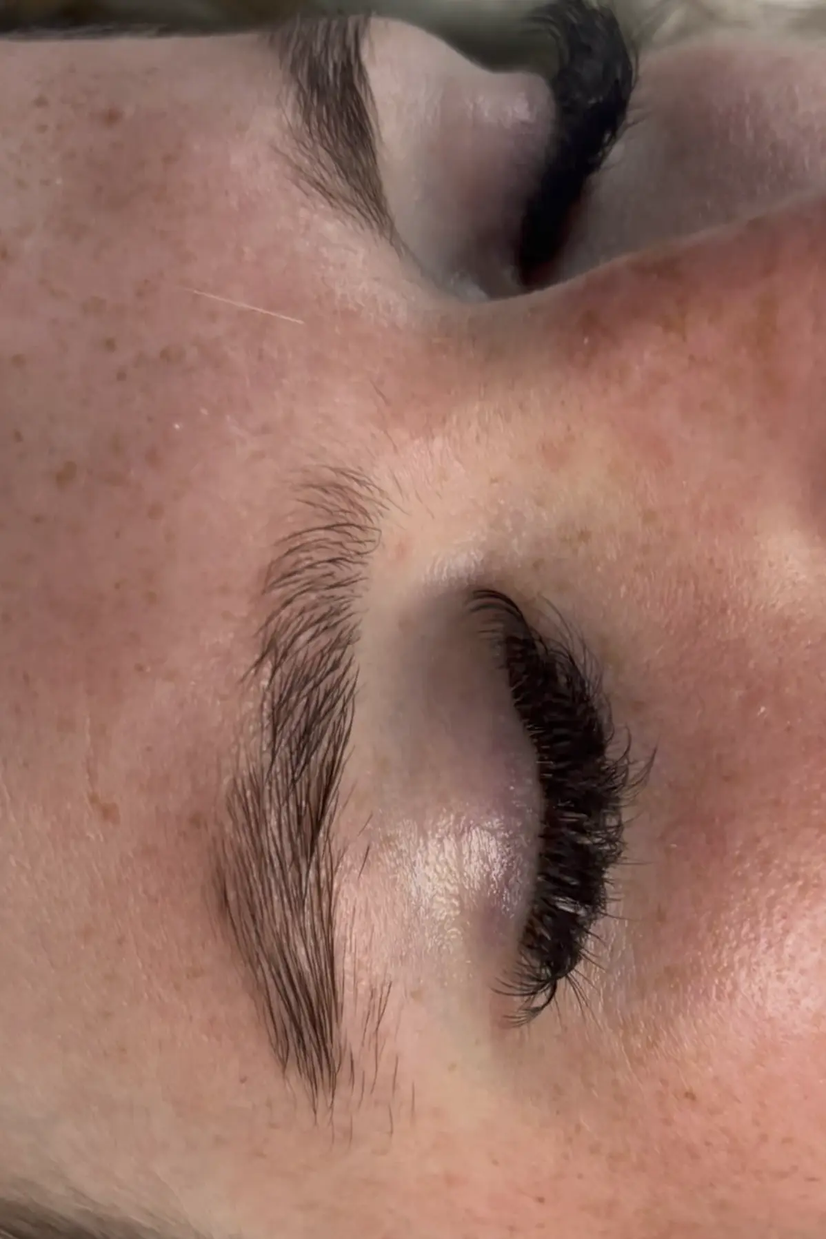 brow tint at home