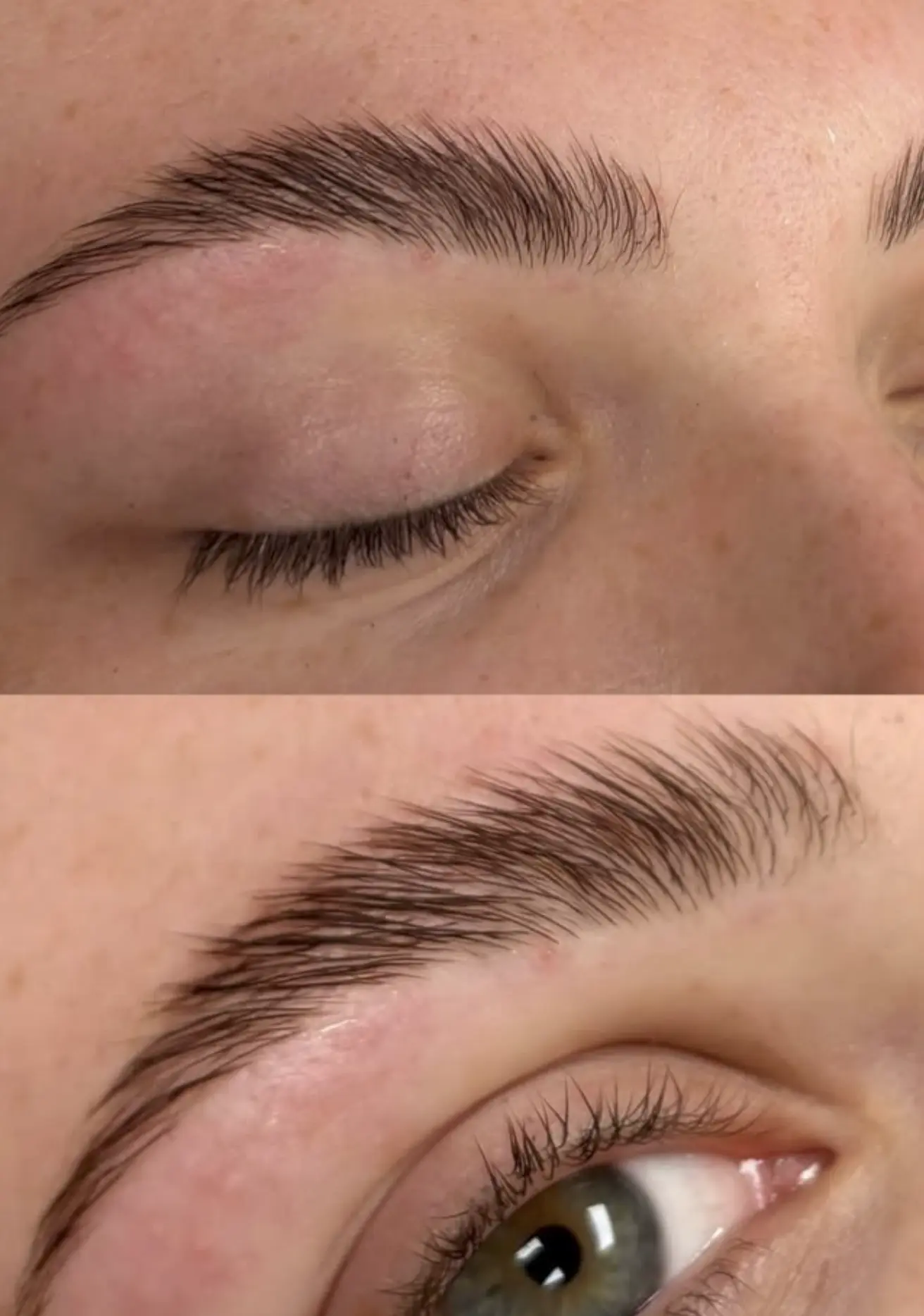 brow tint lighter